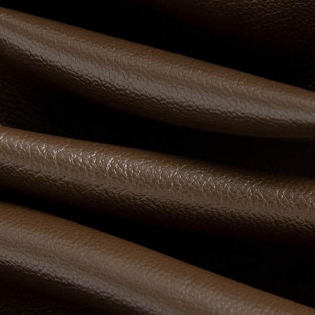 Claire Leather Wrap Coat