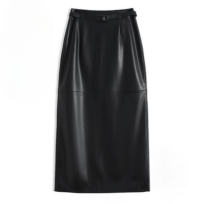 Diana Leather Pencil Skirt