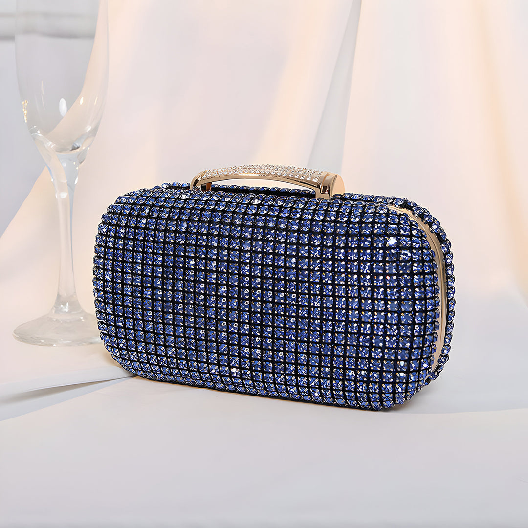 Sara Diamond Encrusted Clutch Bag