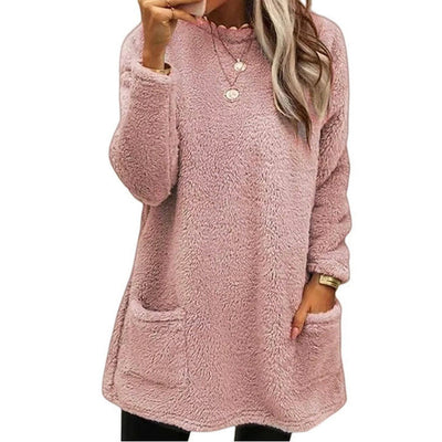 Elora™ | Cozy Fleece Pocket Tunic