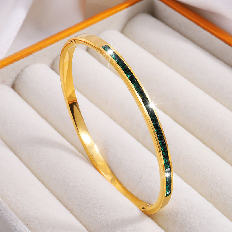 Celeste Viride Bracelet | Gold 18k