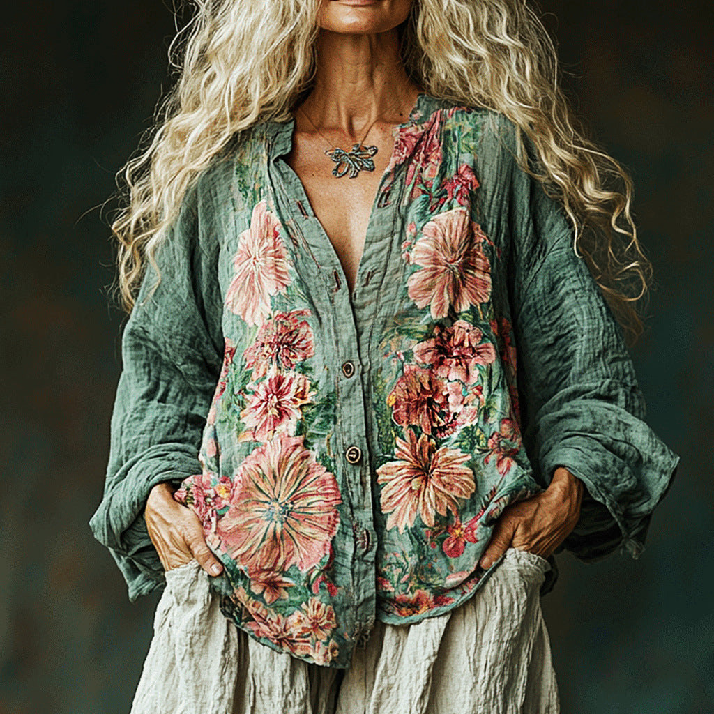 Anne | Bohemian Art Shirt