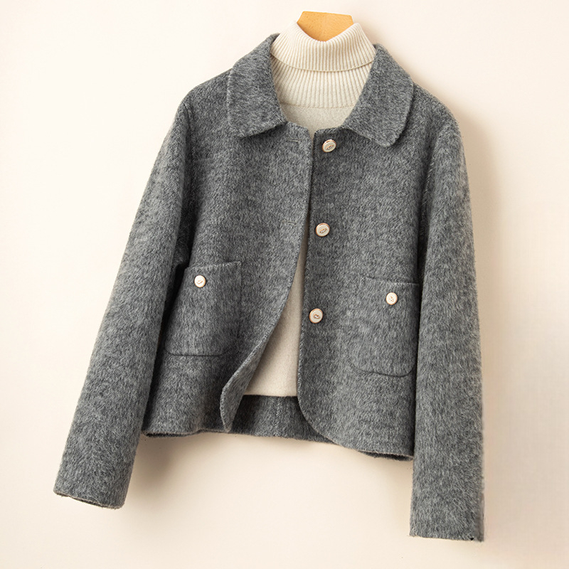 Miranda Wool Cropped Jacket
