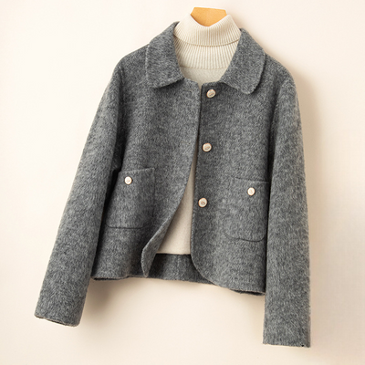 Miranda Wool Cropped Jacket