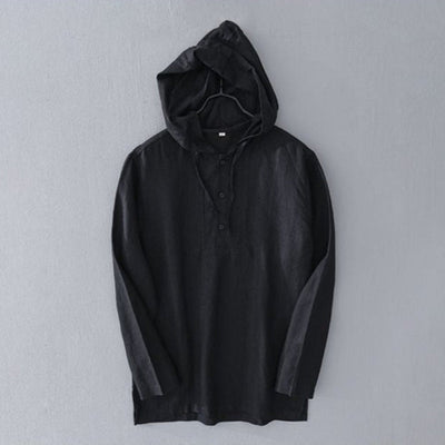 VIVA LINEN HOODIE