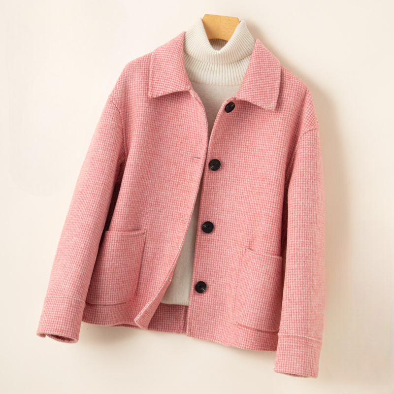 Regina Wool Houndstooth Jacket