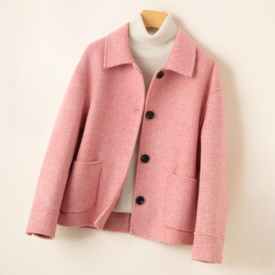 Regina Wool Houndstooth Jacket