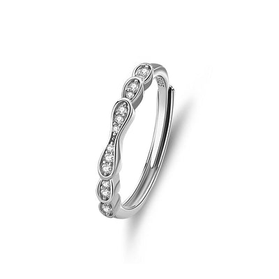 Viola Bianchi Ring | White Gold 14k