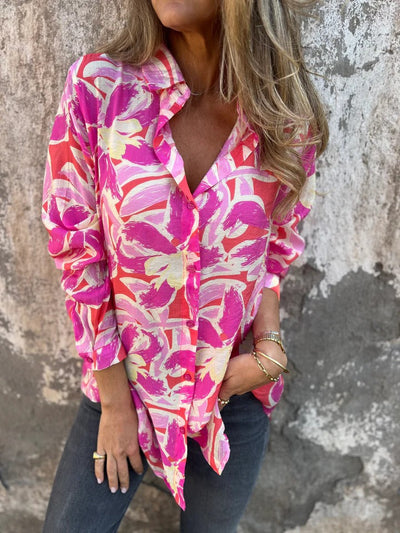 NORTHLINE STUDIO | FLORAL PRINT BLOUSE