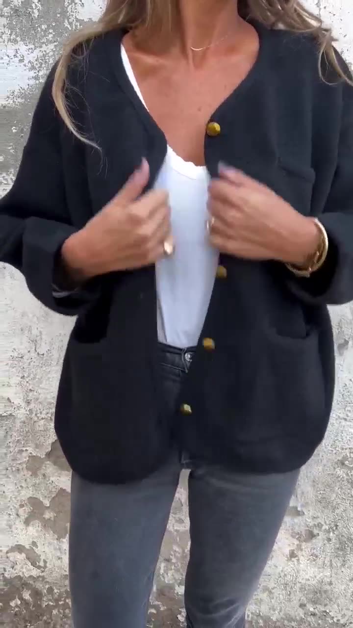 NORTHLINE STUDIO | CLASSIC BUTTONED CARDIGAN JACKET