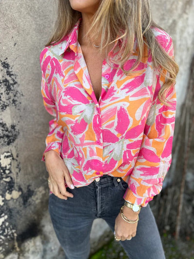 NORTHLINE STUDIO | FLORAL PRINT BLOUSE