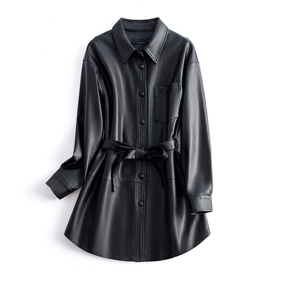 Amanda Sheepskin Leather Jacket