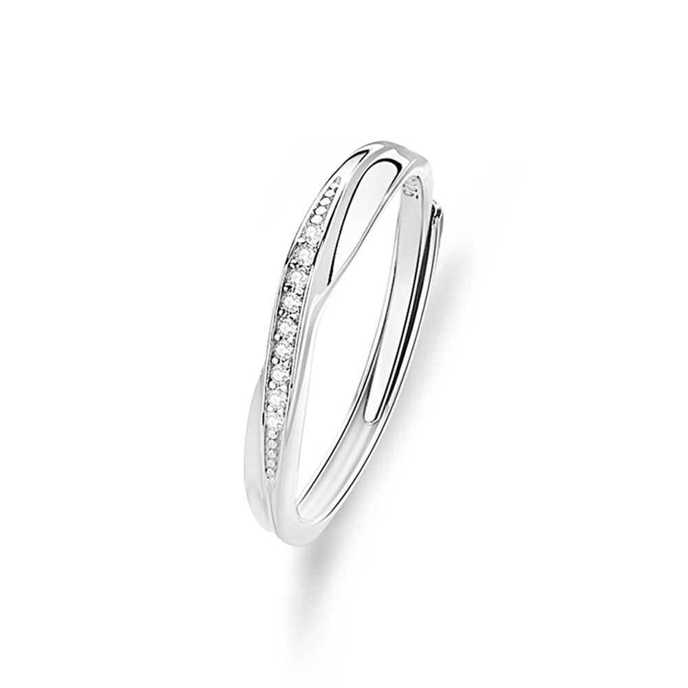 Chiara Mancini Ring | White Gold 14k