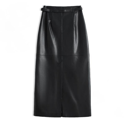 Diana Leather Pencil Skirt