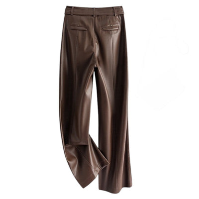 Vivian Sheepskin Leather Pants
