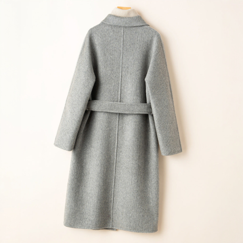 Silvana Cashmere Wrap Coat