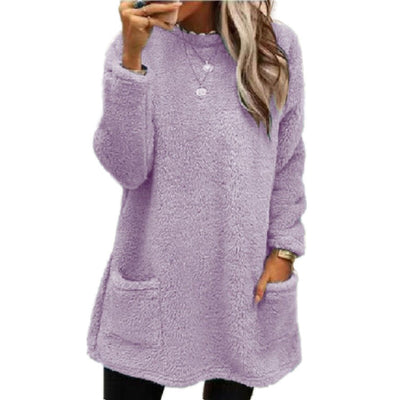Elora™ | Cozy Fleece Pocket Tunic