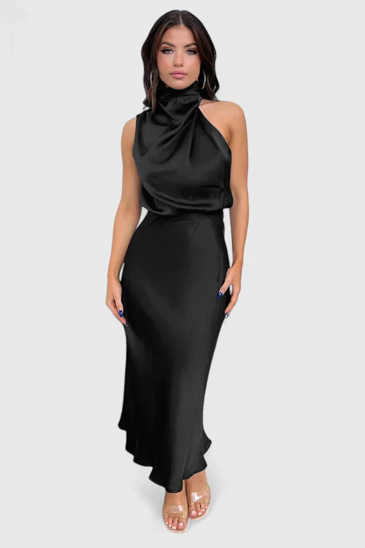 Ivrhanna™ | Elegant Midi Dress