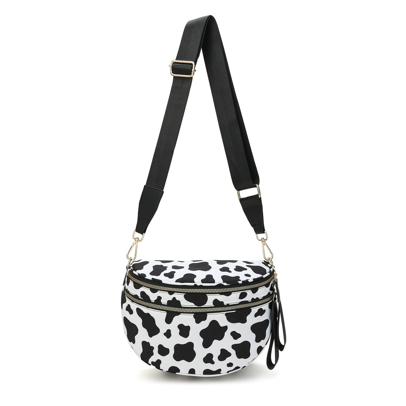 Cross Body Checkered Bum Sling Bag