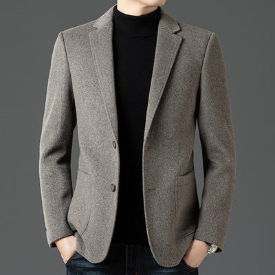Men’s Blazer – Slim Fit – Wool – Notched Lapel – Two-Button Business Casual