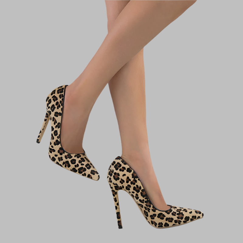 Roxanne – Fierce Spot Stiletto Heels