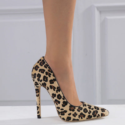 Roxanne – Fierce Spot Stiletto Heels