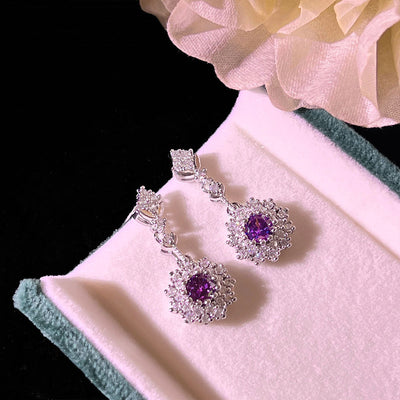 Livia Amethglace Set | White Gold 16k
