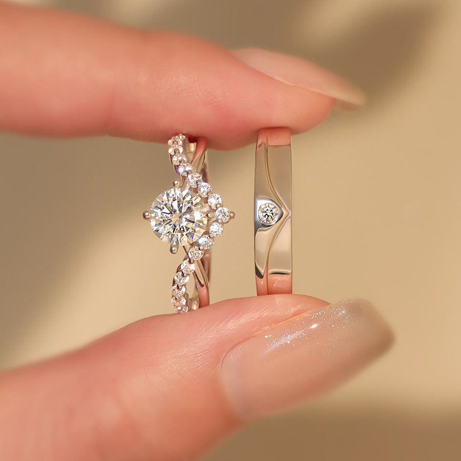 Elric Amora Couple Rings | Gold 16k