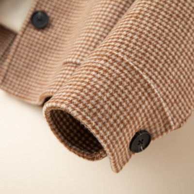 Regina Wool Houndstooth Jacket