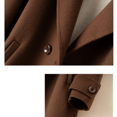 Lynette Wool One-Button Coat