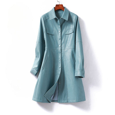 Cinderella Sheepskin Leather Coat