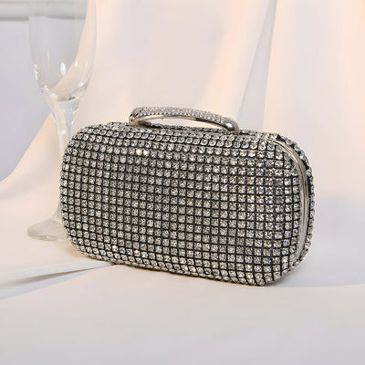 Sara Diamond Encrusted Clutch Bag