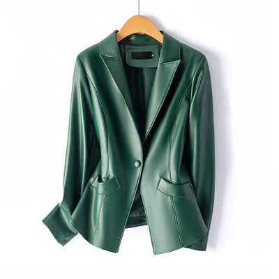 Vittoria Leather Blazer