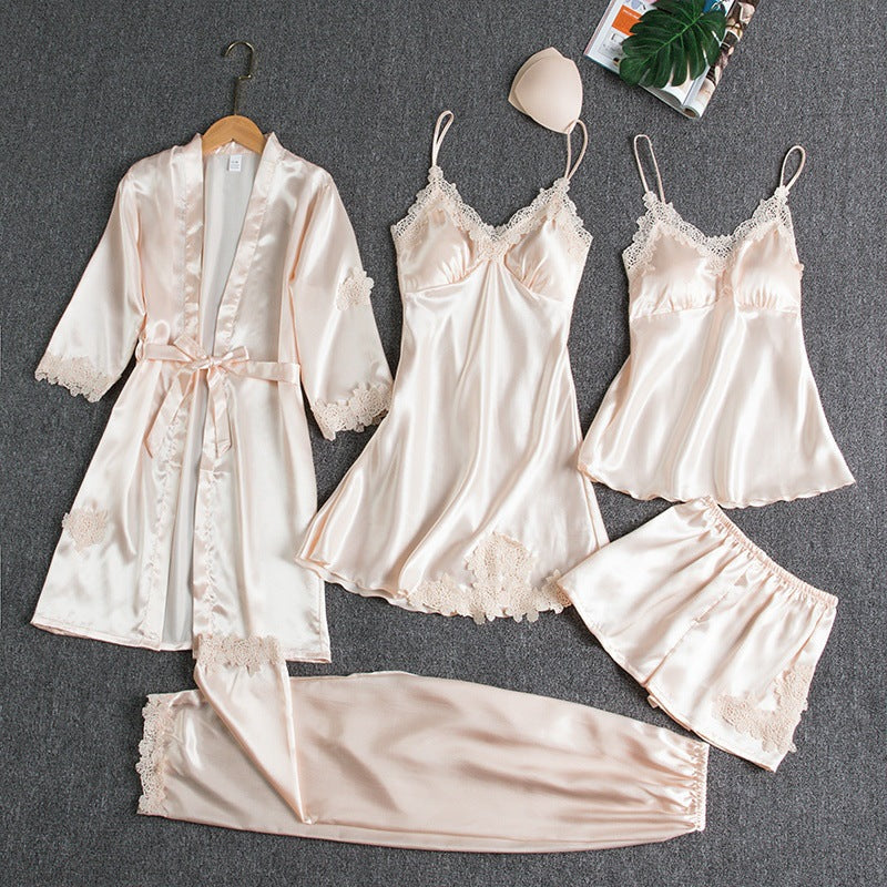 Kiera™ | Luxurious Silk Pajama Set