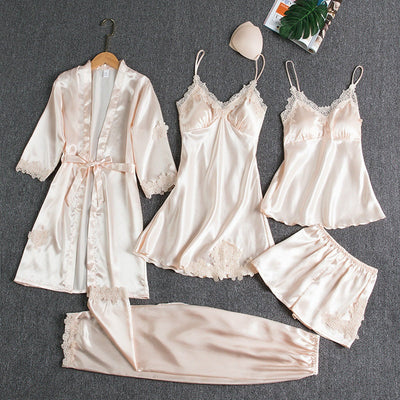 Kiera™ | Luxurious Silk Pajama Set