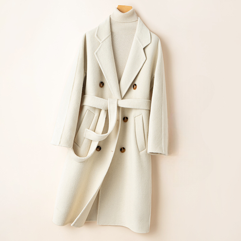 Silvana Cashmere Wrap Coat