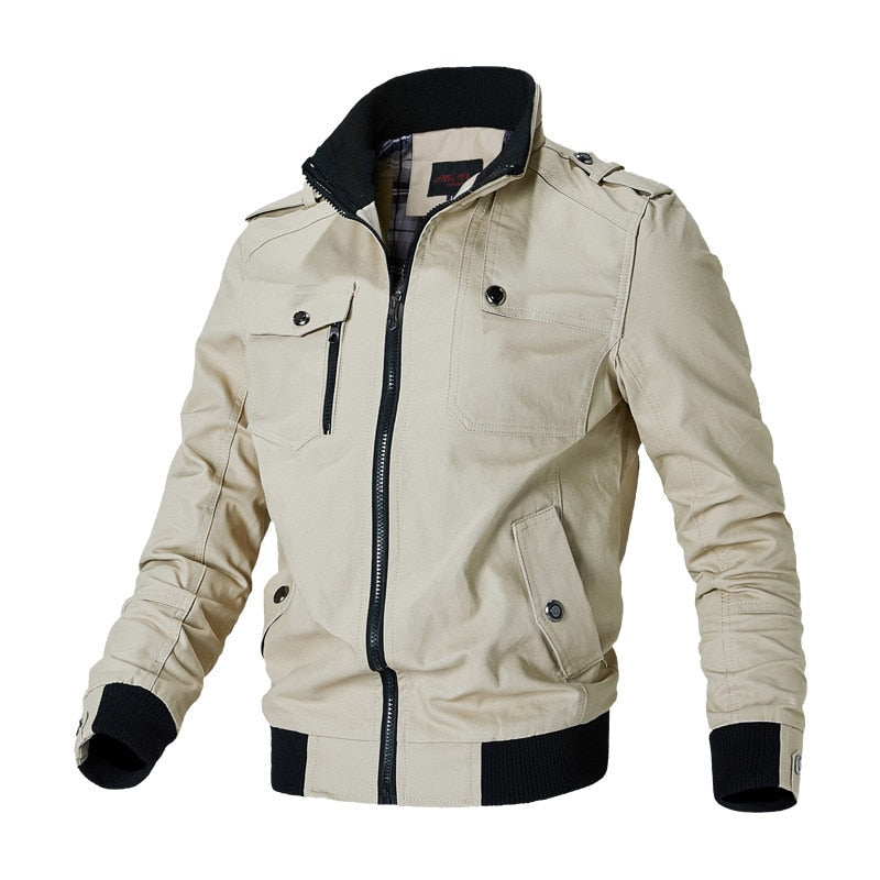Avencea - Bomber Jacket for Men, Stylish and Comfortable for Summer