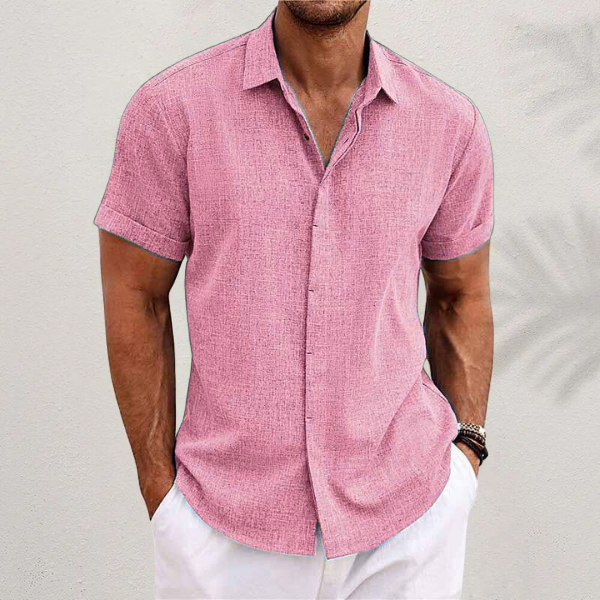 OWEN | SHORT SLEEVE TEXTURED SHIRT