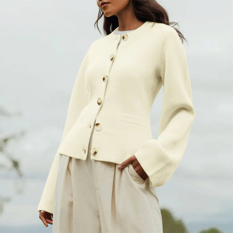 Serafina – Ribbed Knit Cardigan