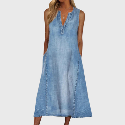 Sofia® | Denim Comfort Dress