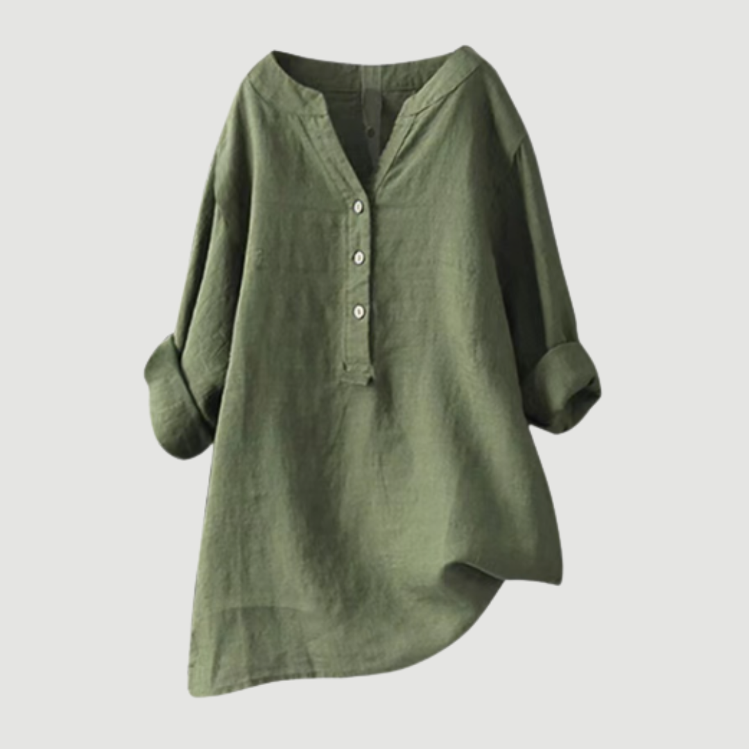 Nayeli™ - AIRY AND COMFORTABLE SHIRT WITH BUTTONS