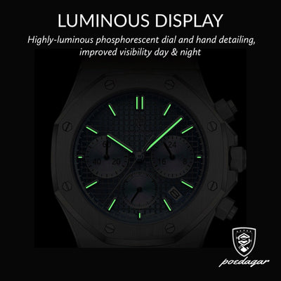 Serenade- Mens Watch Black Edition 42mm