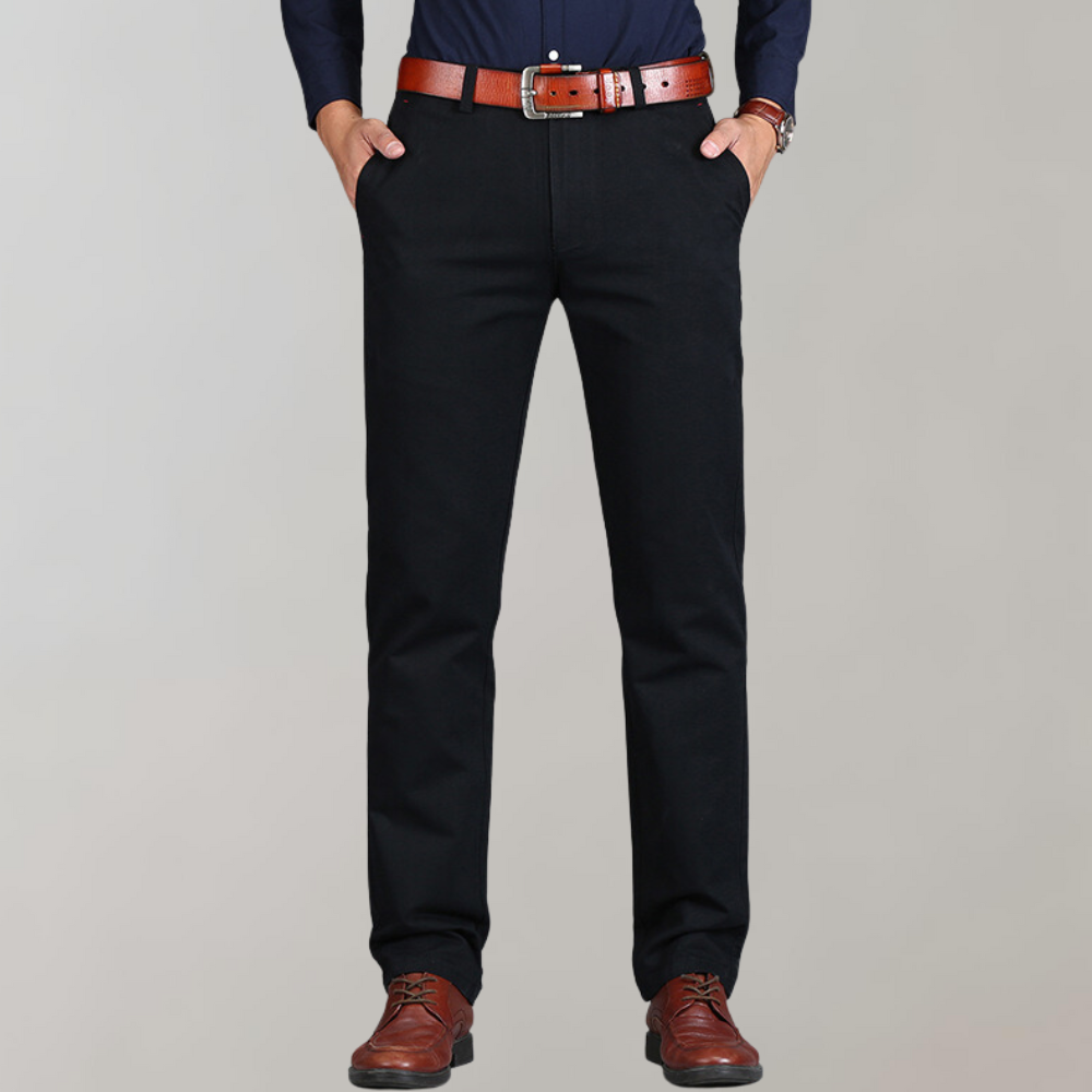 Avencea - Straight Cut Chino Pants for Men