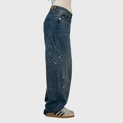 Denise ™ | Denim Balloon Carpenter Jeans