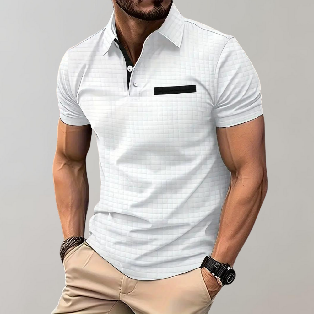 Avencea - Polo shirt for men with timeless elegance and excellent wearing comfort