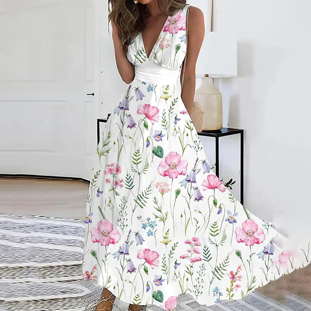 Avencea - Elegant Floral Dress