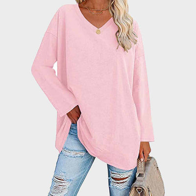 Avencea - Elegant Loose-Fitting Long Sleeves