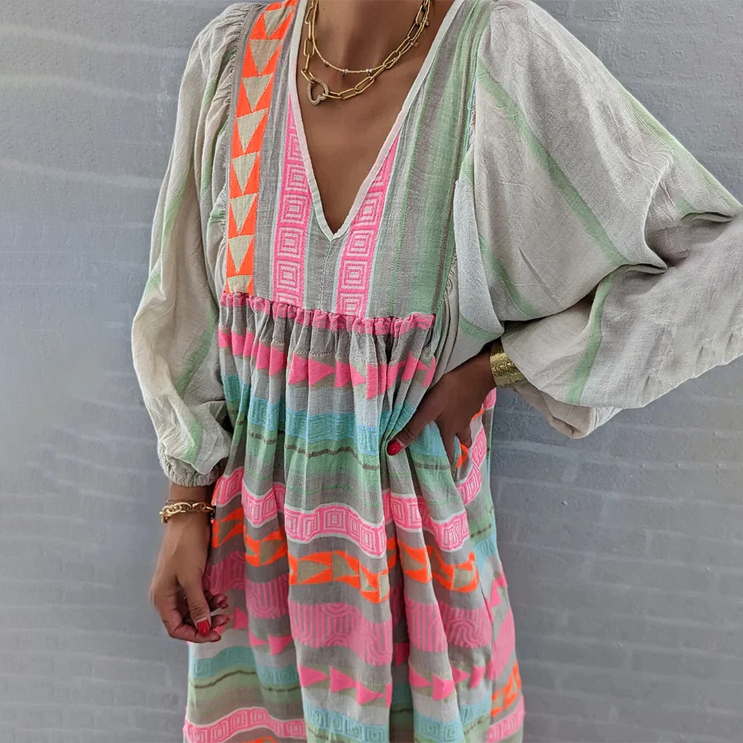 Sabrina ~ Comfortable Boho Dress