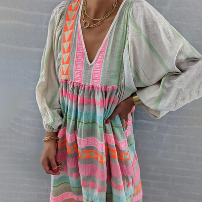 Sabrina ~ Comfortable Boho Dress