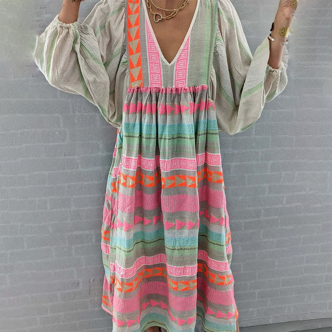 Sabrina ~ Comfortable Boho Dress